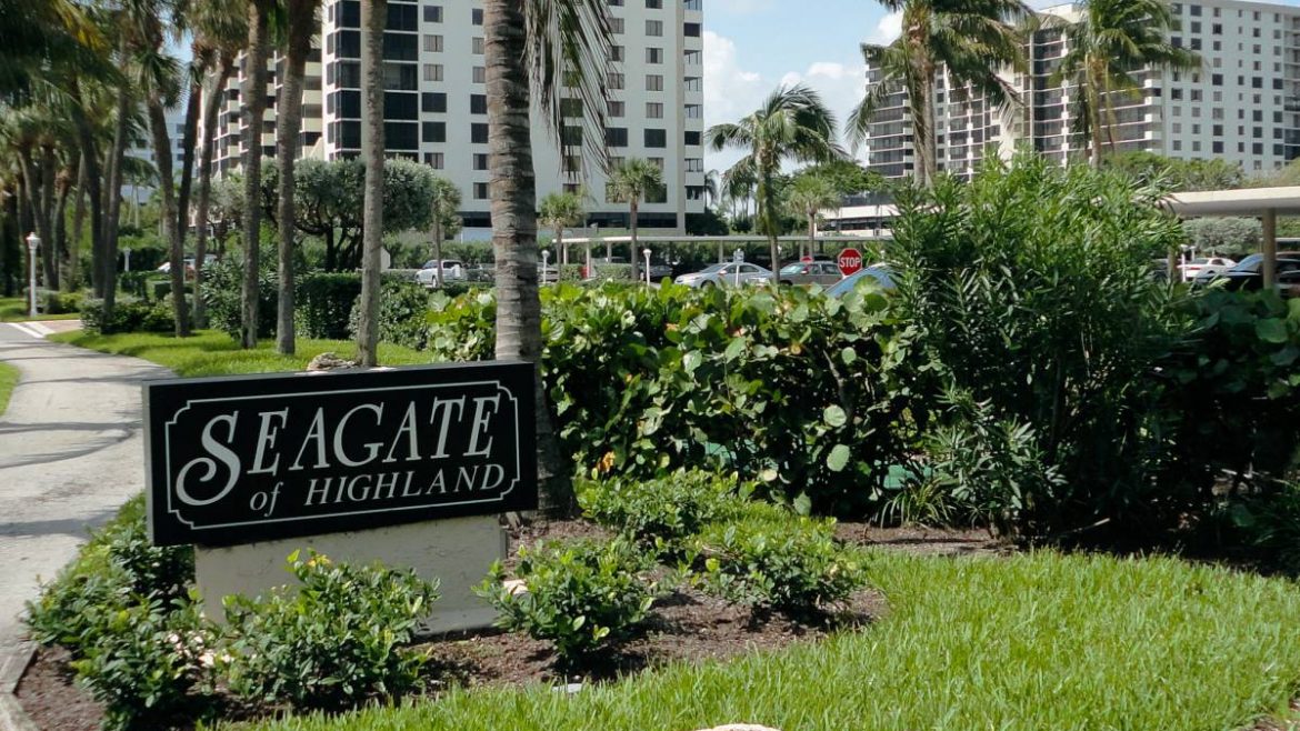Condos for Sale in Seagate of Highland Beach - Diamond Realty Group LLC